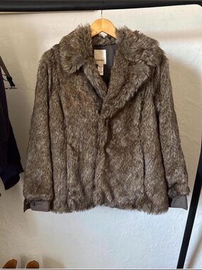 Vintage Diesel Faux fur coat